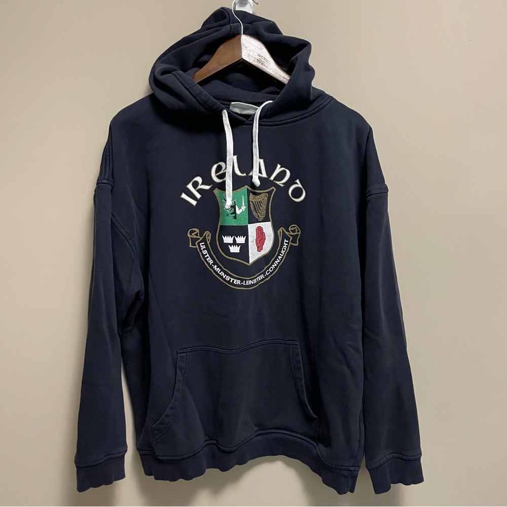Vintage Lansdowne Ireland Black Sweatshirt Men’s XXL